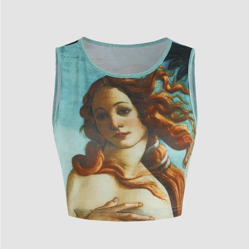 ISO: CIDER FIGURE PAINTING TANK TOP